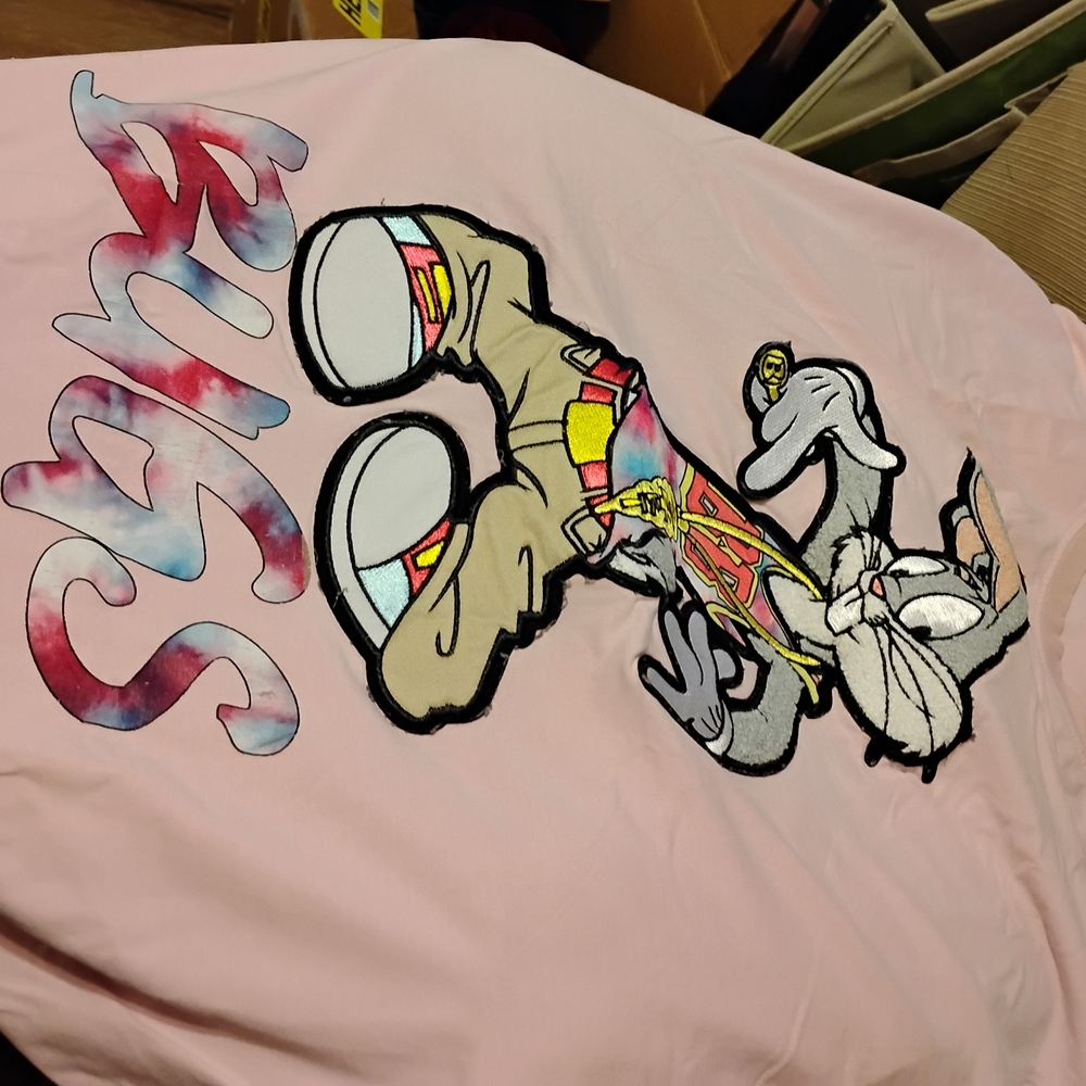 Pink Graphic Short Sleeve Tee